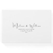 Casamento Simples Preto e Branco