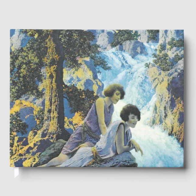 Livro De Visitas Cascata - Maxfield Parrish (Frente)