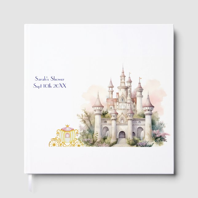 Livro De Visitas Castelo & Carruagem (Frente)