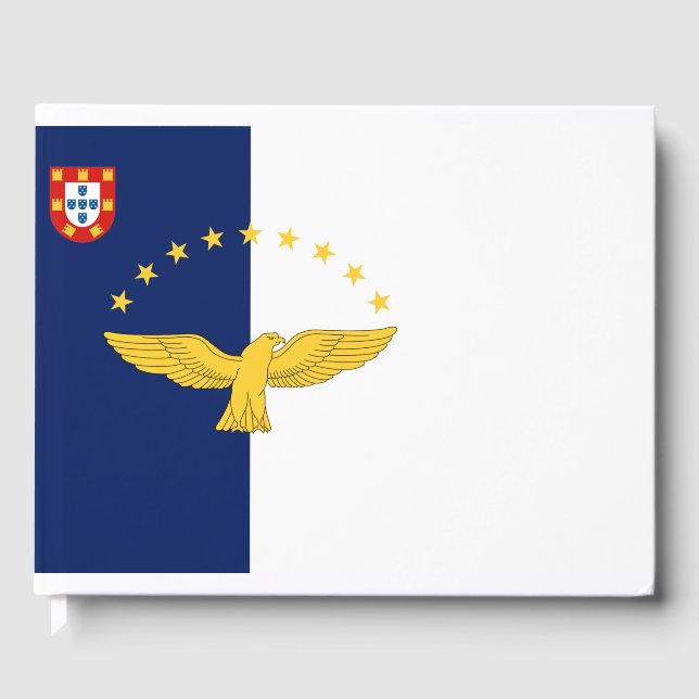 Livro De Visitas Catálogo Convidado das Ilhas Açores (Frente)