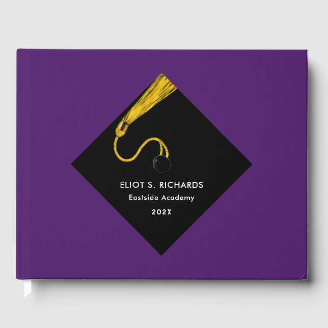 Livro De Visitas Catálogo de Convidados de festa de formatura (Frente)