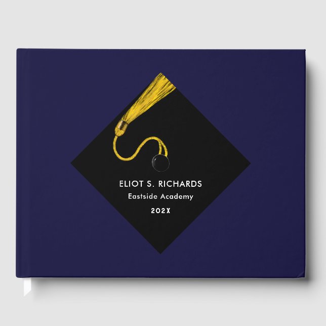 Livro De Visitas Catálogo de Convidados de festa de formatura (Frente)