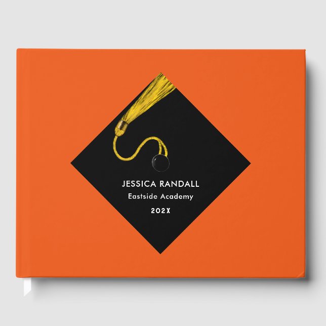 Livro De Visitas Catálogo de Convidados de festa de formatura (Frente)