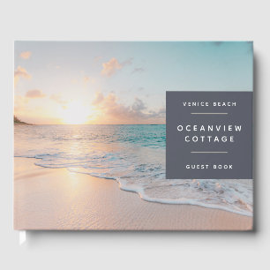 Livro De Visitas Catálogo de Convidados do Hotel Beach House