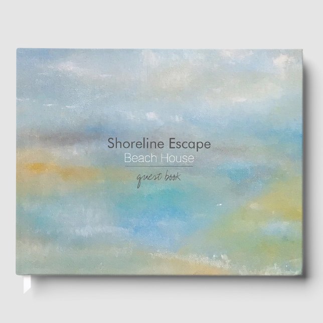 Livro De Visitas Catálogo de Convidados para Férias da Casa de Prai (Frente)