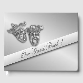 Livro De Visitas Catálogo de Máscaras do Teatro de Tela Prateada