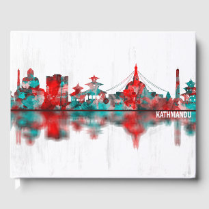 Livro De Visitas Catmandu Nepal Skyline