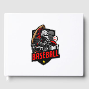Livro De Visitas cavaleiro de beisebol