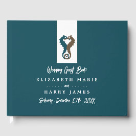 Livro De Visitas Cavalo-do-mar Romance, Casamento de praia