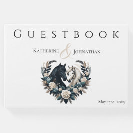 Livro De Visitas Cavalos de Casamento no Amor