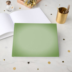 Livro De Visitas Celadon Verde Jade Sólido