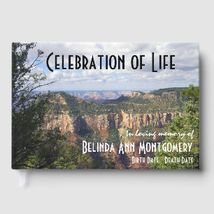 Livro De Visitas Celebração da arizona norte do Grand Canyon da