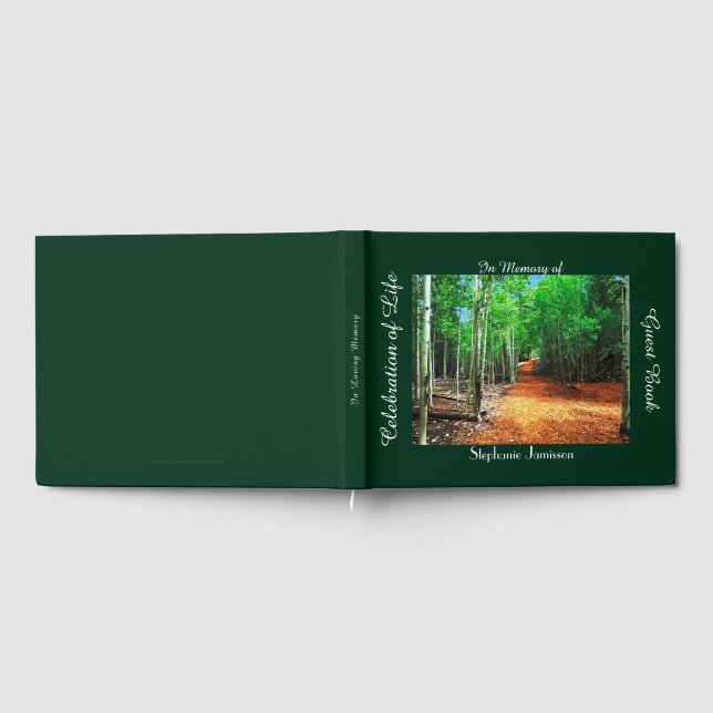 Livro De Visitas Celebração do Caminho de Vida através de Aspens, N (Completo)