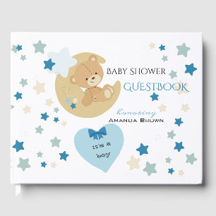 Livro De Visitas Chá De Bebê Do Urso Teddy