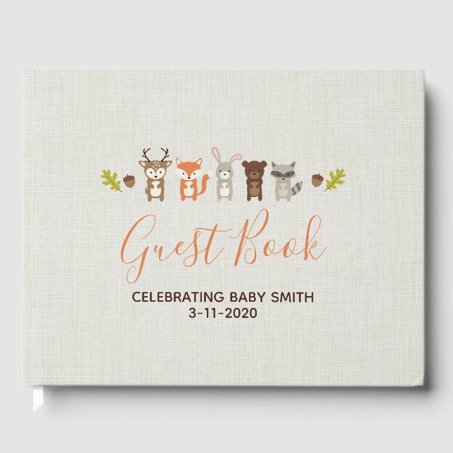 Livro De Visitas Chá de fraldas (Frente)