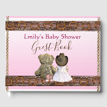 Chá de fraldas de Cowgirl Lil Rosa