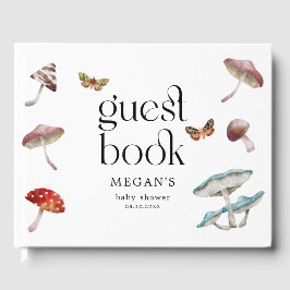 Livro De Visitas Chá de fraldas Encantado Russo Cogumelo