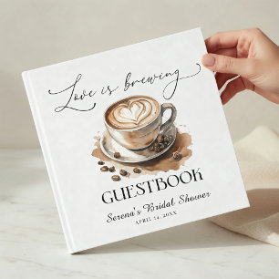 Livro De Visitas Chá de Noiva Café Amor em Infusão