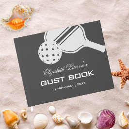 Livro De Visitas Chá de Panela de Noiva para Amantes de Pickleball