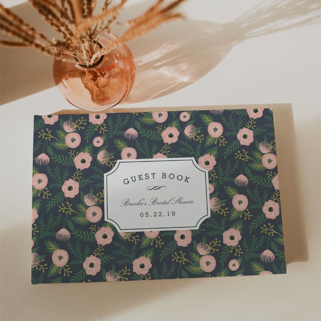 Livro De Visitas Chá de panela Midnight Blooms (Criador carregado)