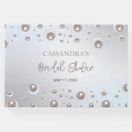 Livro De Visitas Chá de panela Mínimo de Prata Branca