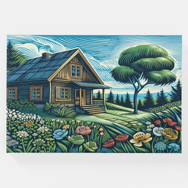 Livro De Visitas Chalet (Frente)