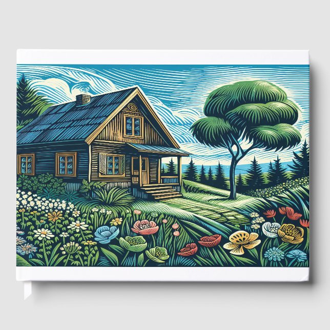 Livro De Visitas Chalet (Frente)