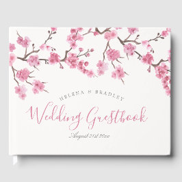 Livro De Visitas Cherry Blossom Bloom | Casamento