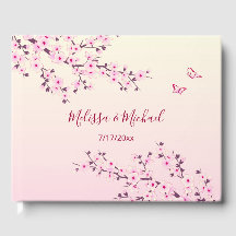 Cherry Blossom Duas Borboletas | Rosa