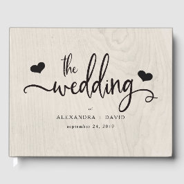 Livro De Visitas Chic Farmhouse | Casamento Russo Moderno