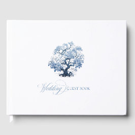 Livro De Visitas Chinoiserie Blossoming Tree Motif ID1094