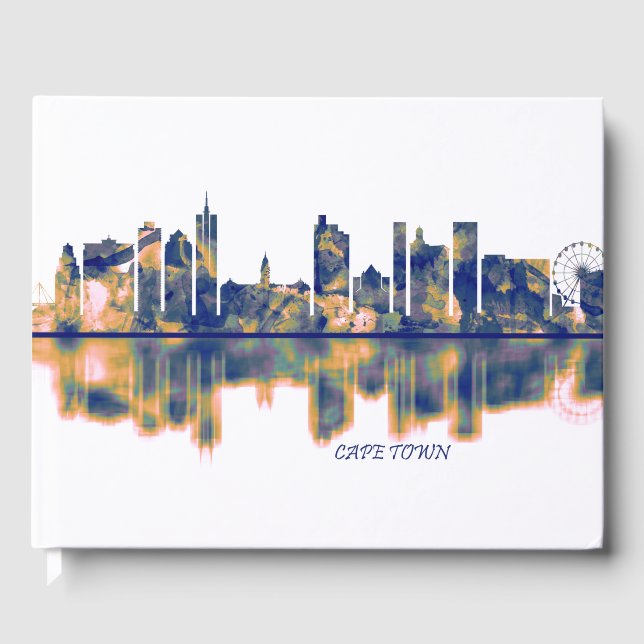 Livro De Visitas Cidade do Cabo em Skyline (Frente)