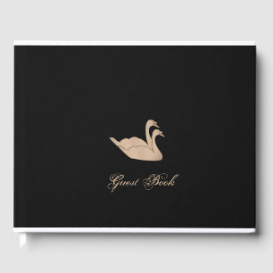 Livro De Visitas Cisne Elegante