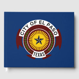 Livro De Visitas City Flag de El Paso (Texas)
