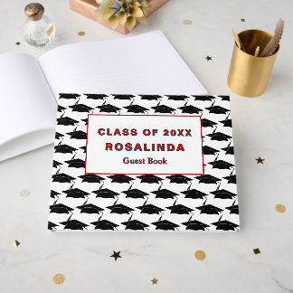 Livro De Visitas Classe de Mais velho de Graduação do Boné formando