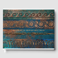 Cobre Patina e Turquoise Grecian Metálico