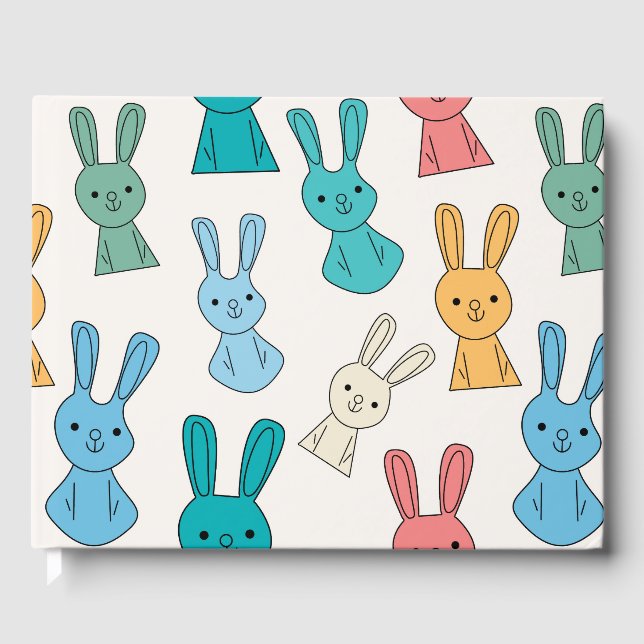 Livro De Visitas Coelho da Páscoa (Frente)