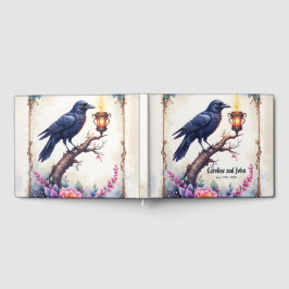 Livro De Visitas Coleção de Casamento Enchanted Raven Wedding