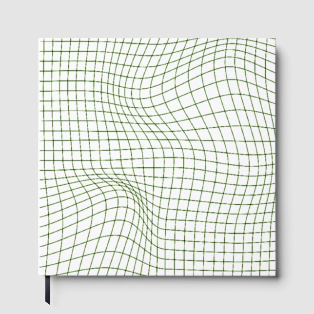 Livro de visitas com design de Mehndi para casamen (Frente)