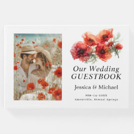 Livro De Visitas Com foto Escarlet Serenade Petal