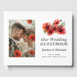 Livro De Visitas Com foto Escarlet Serenade Petal