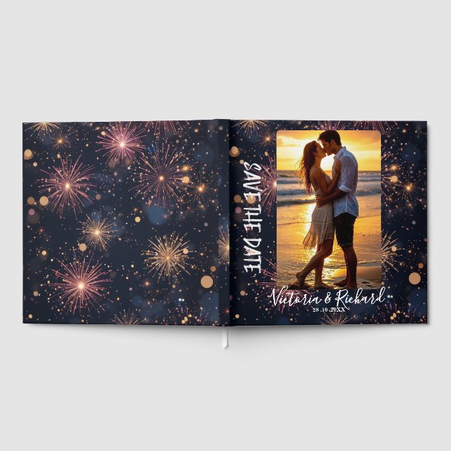 Livro de Visitas com Foto Personalizada para Save  (Completo)