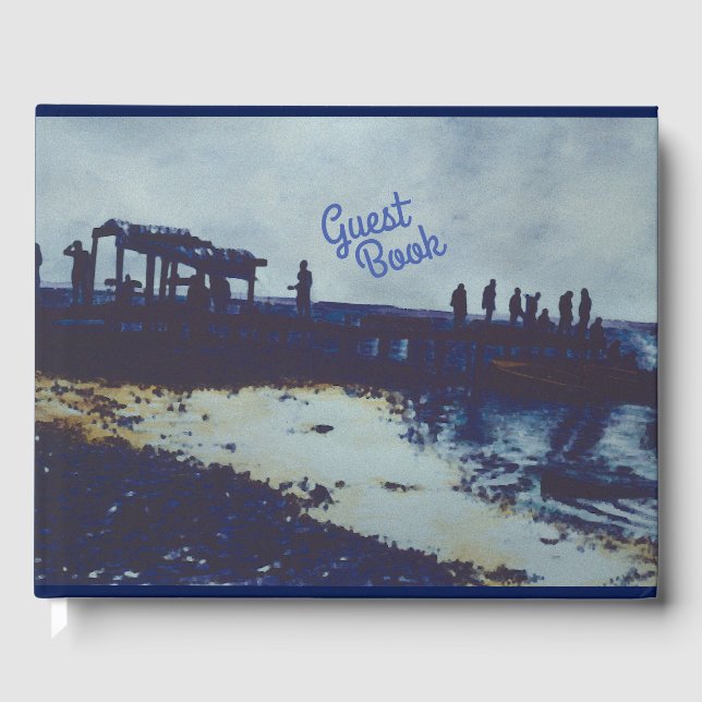 Livro De Visitas Comemos todos os peixes, e agora? (Frente)