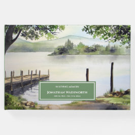 Livro De Visitas Condolence Derwentwater Keswick Lake District