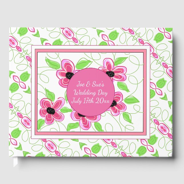 Livro De Visitas Cor-de-rosa (cor-de-rosa) (Frente)