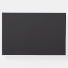 Livro De Visitas Cor Sólida Preta da elevação