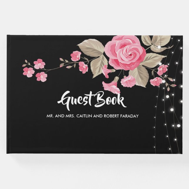 Livro De Visitas Corda branca fica preta (Frente)