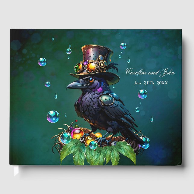 Livro De Visitas Coroa-galinha fantástica (Frente)