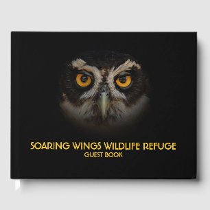 Livro De Visitas Coruja Natureza Resort Preservam Habitat