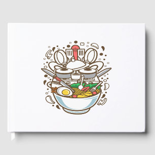 Livro De Visitas Cozinhar Ramen